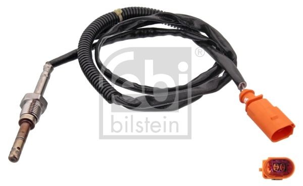 FEBI BILSTEIN 100802 Exhaust Gas Temperature Sensor 2 Connectors Fits VW Amarok