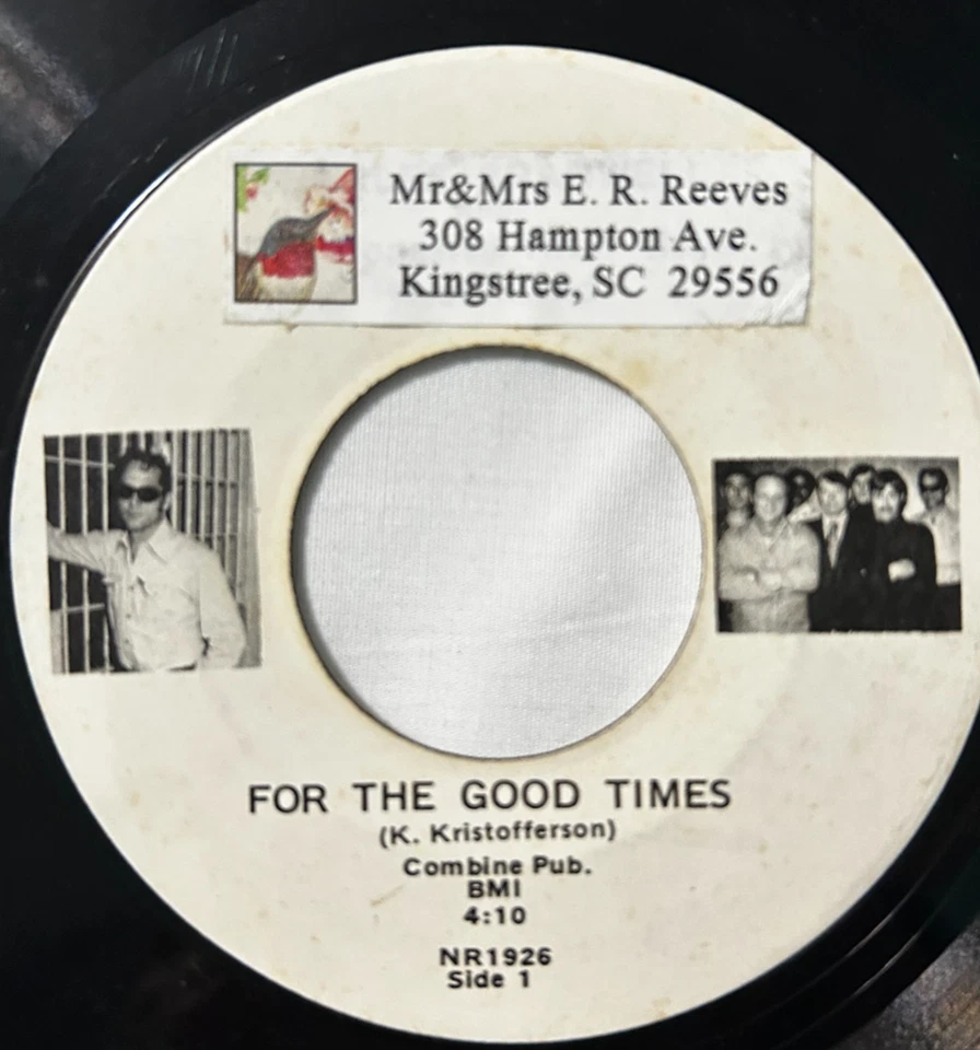 Charles Bradwell & The Congaree River Boys Prison Band - Did My Daughter - 45rpm - Image 3 of 3