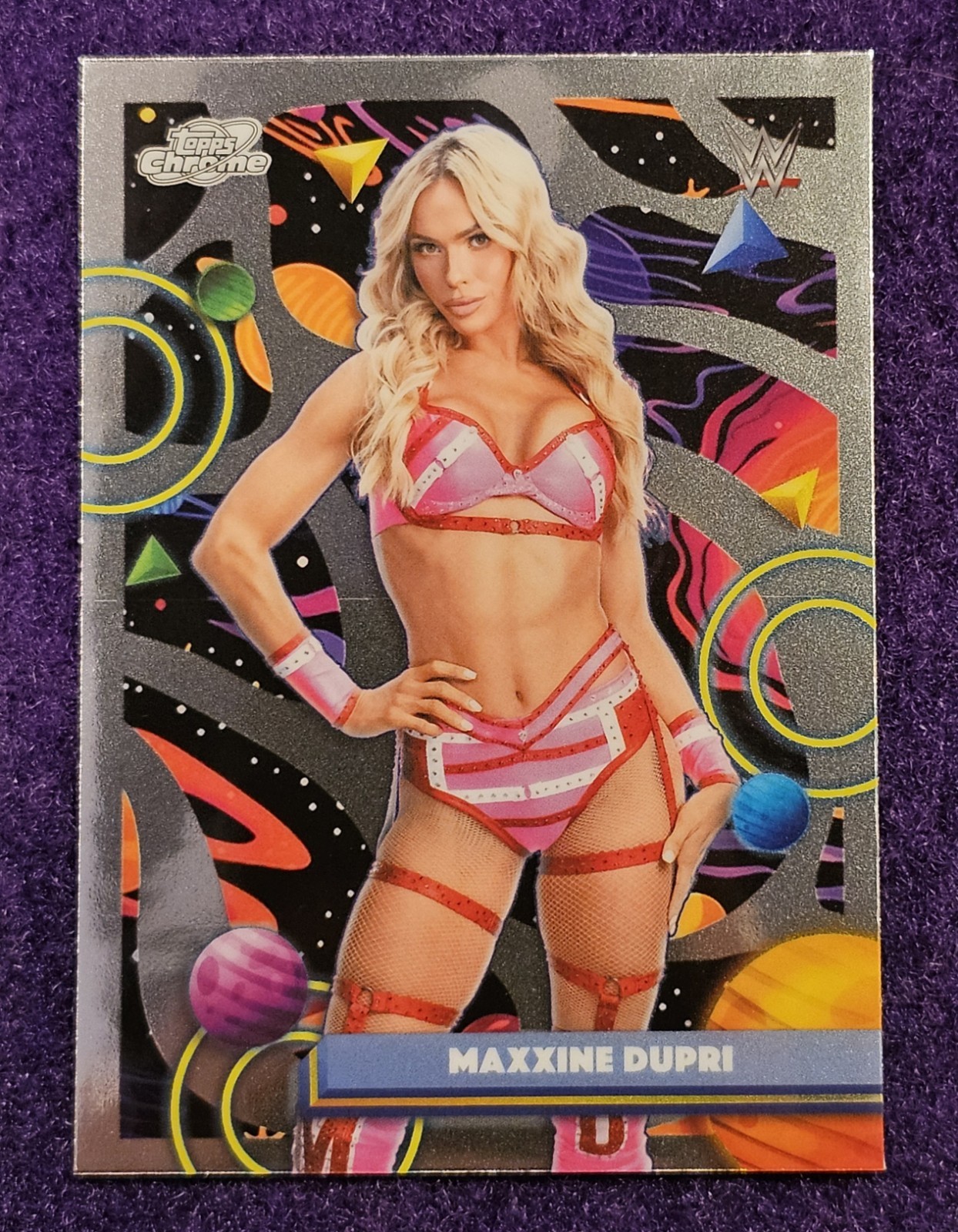 2026 WWE Topps Chrome Cosmic - Maxxine Dupri - Base - #145
