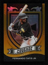 2021 Panini Chronicles Crusade Gold Prizm 8/10 Fernando Tatis Jr #5 rs2