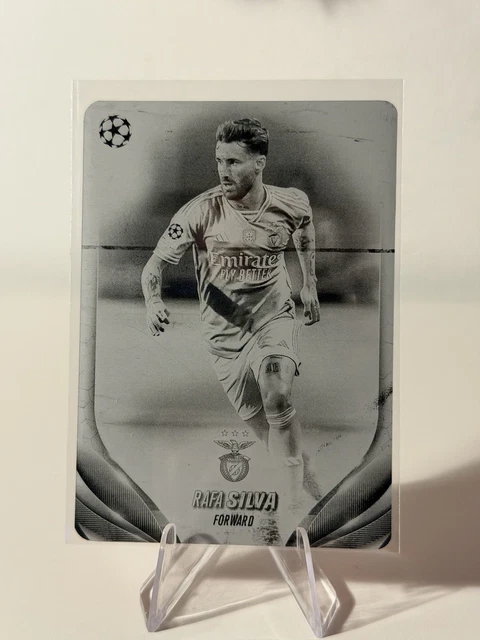 Rafa Silva 1/1 One Of One Print Plate Topps UCC Flagship 2023/24 SL Benfica