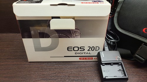 Canon eos 20D camera & canon efs 18-55 lens box case - Picture 3 of 12