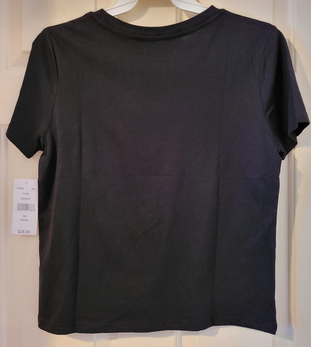 Madison Taylor Holiday TShirt~Short Sleeve ~ Santa Christmas~Black