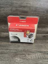 Genuine CANON CLI-36 Color Ink Cartridge and Paper Combo Pack New Chromalife 100