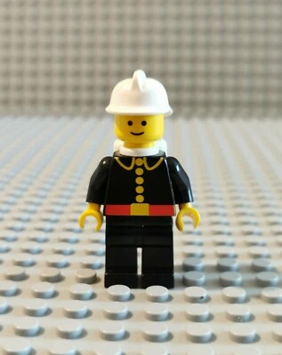 Lego Classic Town Feuerwehr Figur Minifiguren Noppen Geschlossen firec018 A182 - Bild 1 von 2