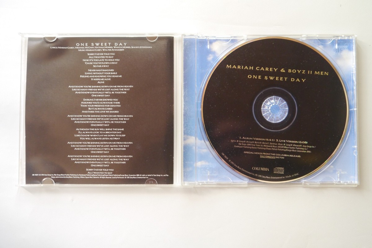 R-13) Mariah Carey & Boyz II Men - One Sweet Day. CD | eBay
