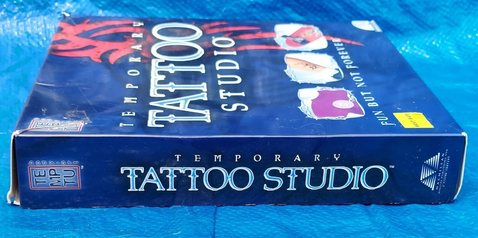 Temptu Body Art Temporary Tattoo Studio Windows 95/98 Computer Disc Macmillan... - Image 2 of 4