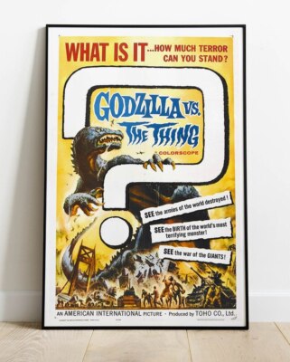 Mothra Vs Godzilla / King Size Poster - 36''x24'' (#1855)