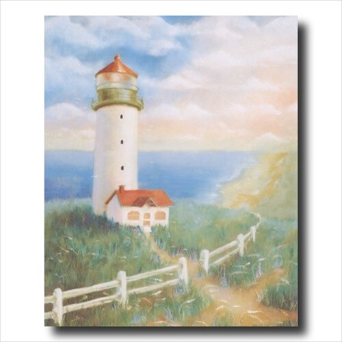 Lighthouse Ocean Beach Lake Wall Picture Art Print eBay