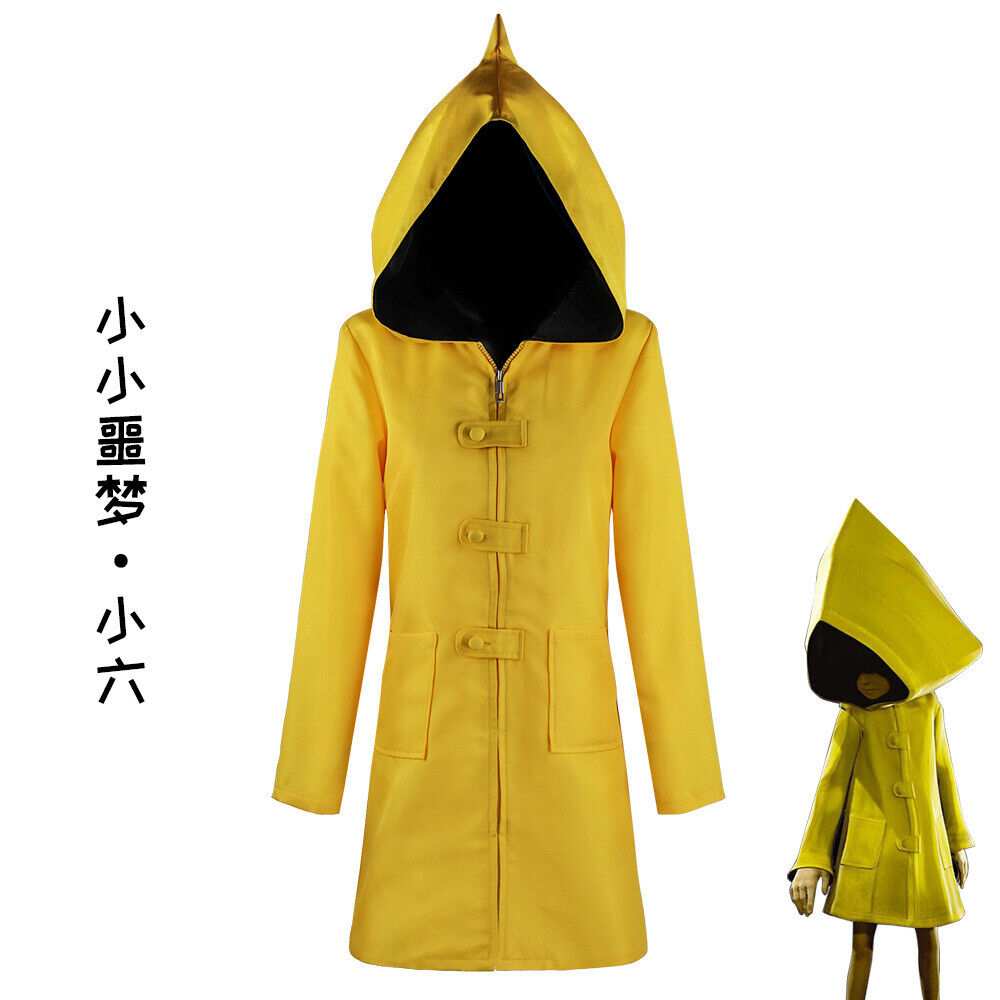  RocailleCos Little Nightmares Mono Cosplay Costume Coat Outfits  Suit Halloween Uniform for Men (gray, XXXL) : Clothing, Shoes & Jewelry