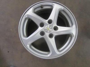 16 CHEVY MALIBU New Style 16x7 5 Lug 115mm 5 Spoke Aluminum Wheel Rim RS1 Silver