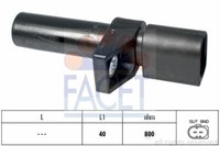 Facet Kurbelwellensensor FüR Mercedes SLK (R170,R171,R172),SLR (R199)