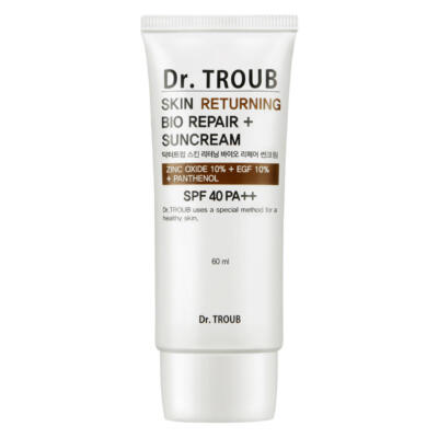 SIDMOOL Dr.Troub Skin Returning Bio Repair Sun Cream 60mL SPF40 PA++