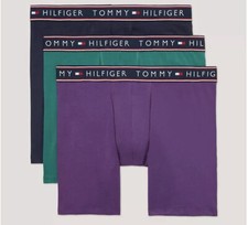 Tommy Hilfiger Men's Classic 3-Pack Boxer Briefs Cotton Stretch Size: M NEW 
