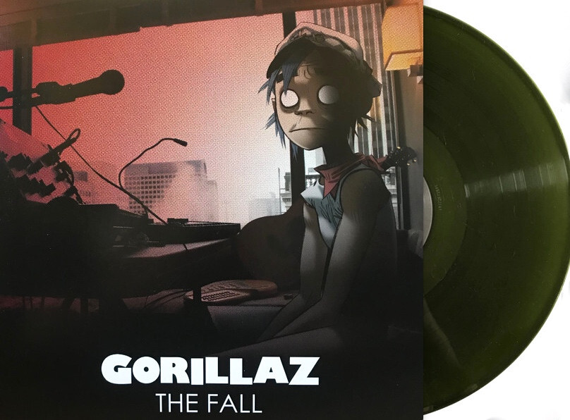 GORILLAZ THE FALL LP *RARE* 2019 EU WARNER BROS PRESS GORILLAZ THE FALL LP *RARE* 2019 EU WARNER BROS PRESS