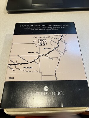 ROUTE 66 LIMITED EDITION COMMEMORATIVE WATCH THE RICH COLLECTION