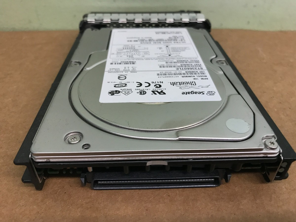 Seagate 37GB SCSI 3.5 Hard Drive ST336607LC, PN 9V4006-087, FW