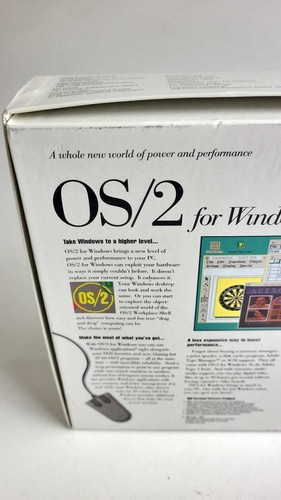 IBM OS/2 Version 2.1 For Windows IBM Video Technology Software - Picture 8 of 15