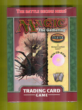 2001 Magic the Gathering RARE Starter Kit With CD Rom, 15 Card Pack, Prem.Cd + $
