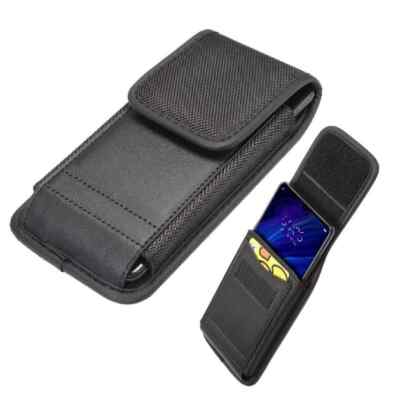 Gürtelschutzhülle für Uhans i8 Pro Etui mit Kartenhalter Design von Leder & N...
