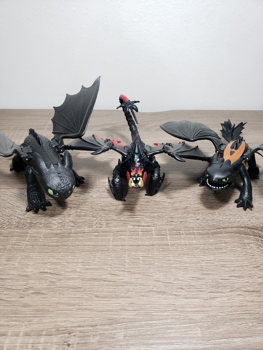 2018 How To Train Your Dragon Figures Toothless, Deathgripper