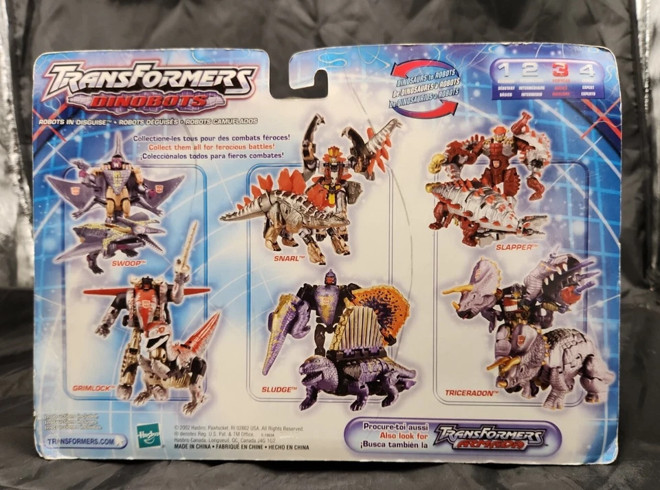 Swoop & Grimlock Transformers - Hasbro Dinobots - Image 2 of 3