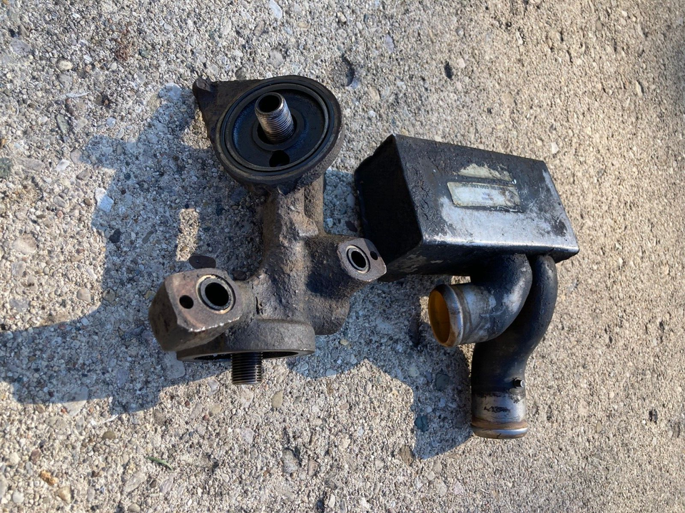 8897 OBS Ford Pickup Truck F250 F350 7.5 460 ENGINE OIL COOLER OEM eBay