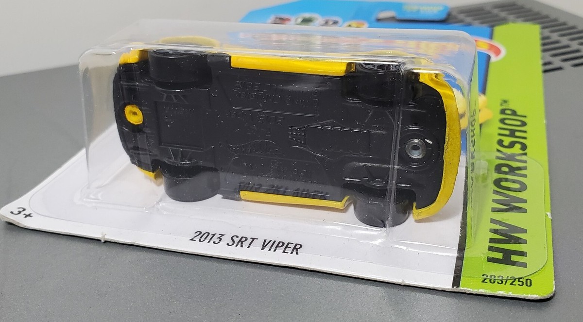 2014 Hot Wheels SRT Viper In Blau – HW Workshop Garage, 1:64 – Sammlerstück!