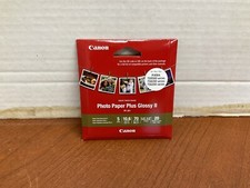 Canon 20-Sheets 3.5x3.5-inch Plus Glossy II Square Photo Paper