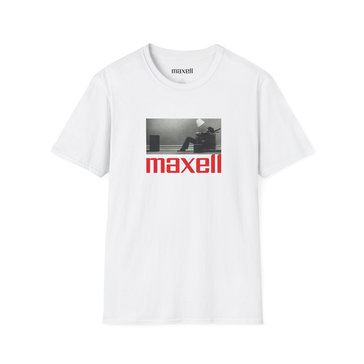 MAXELL Blown Away Logo T-Shirt, Retro Cassette 3 COLORS | eBay