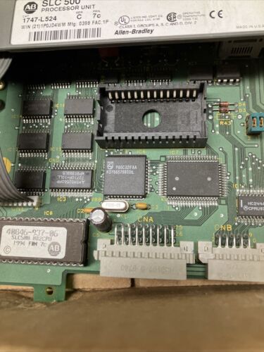 AB 1747-L524 /C SLC 500 CPU PROCESSOR UNIT MODULE 1747L524 - Picture 3 of 4