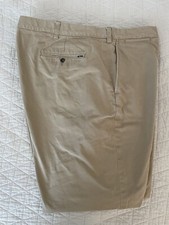 POLO RALPH LAUREN Flat Front Chino Pant in British Khaki Size 50B/32 110