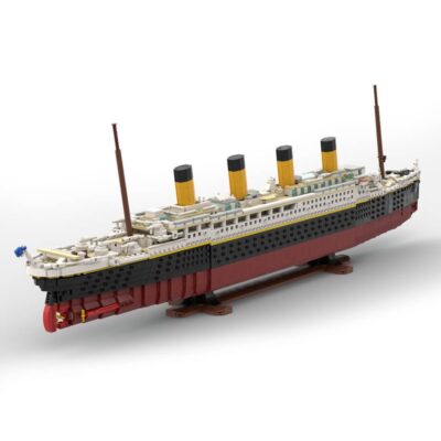MOC-90626 1/325 scale Titanic Compatible with 10294 3724 Pieces Good Quality