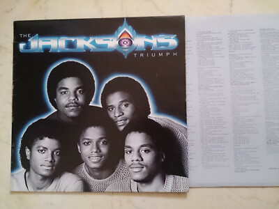 The Jacksons (Michael Jackson) Triumph *Megarare New Zealand Vinyl