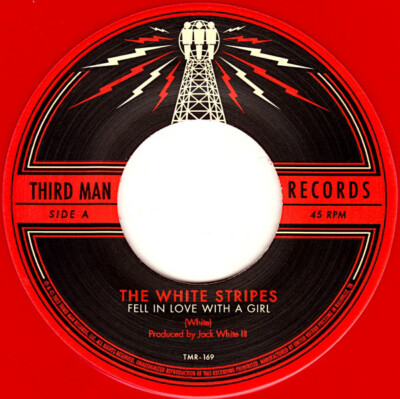 The White Stripes Fell In Love With A Girl 7'' RED VINYL record store day rsd NEW