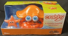 Fat Brain Toys  CRABBY  PULL TOY w/Moving Leg...