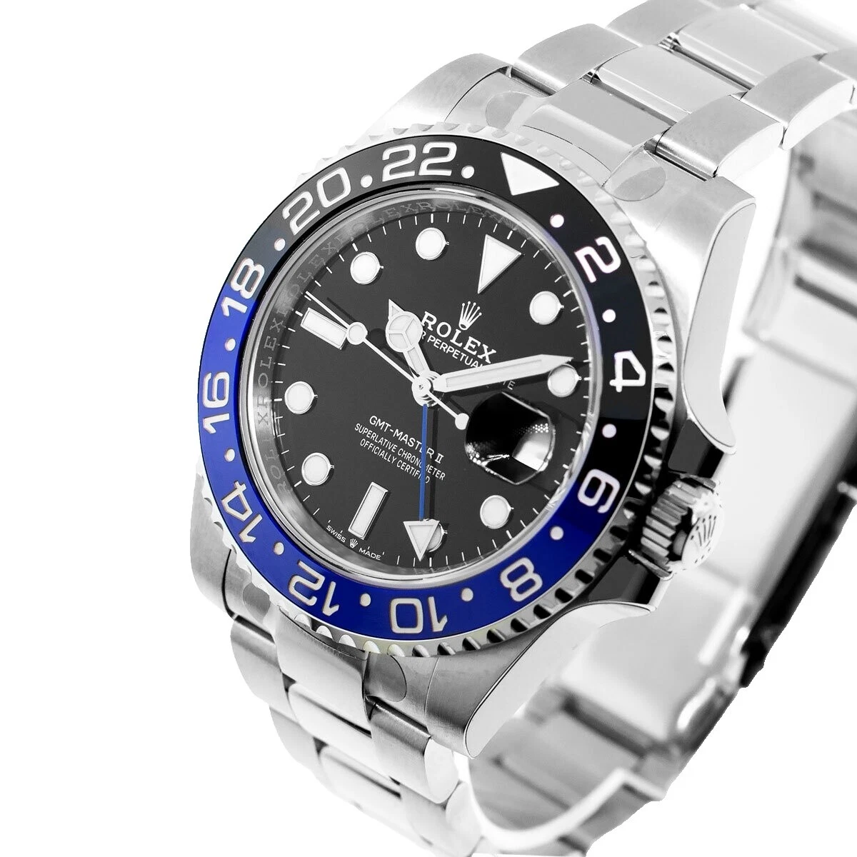 劳力士 Rolex GMT-Master II 不锈钢表带奢华腕表腕表
