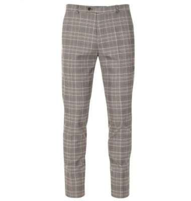 Trojan Clothing TC/1024 Prince Of Wales Check Sta-Prest Hose, SALE