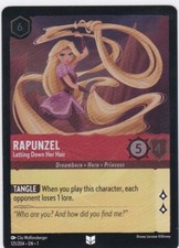 Disney Lorcana - Rapunzel Letting Down Her Hair 121/204 HOLO Foil Uncommon