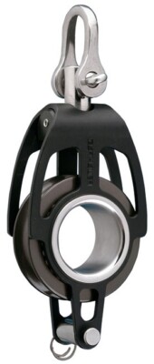Block Einfach Hundsfott, Garhauer 40-14 UAB, Aluminium schwarz, Torlonlager NEU