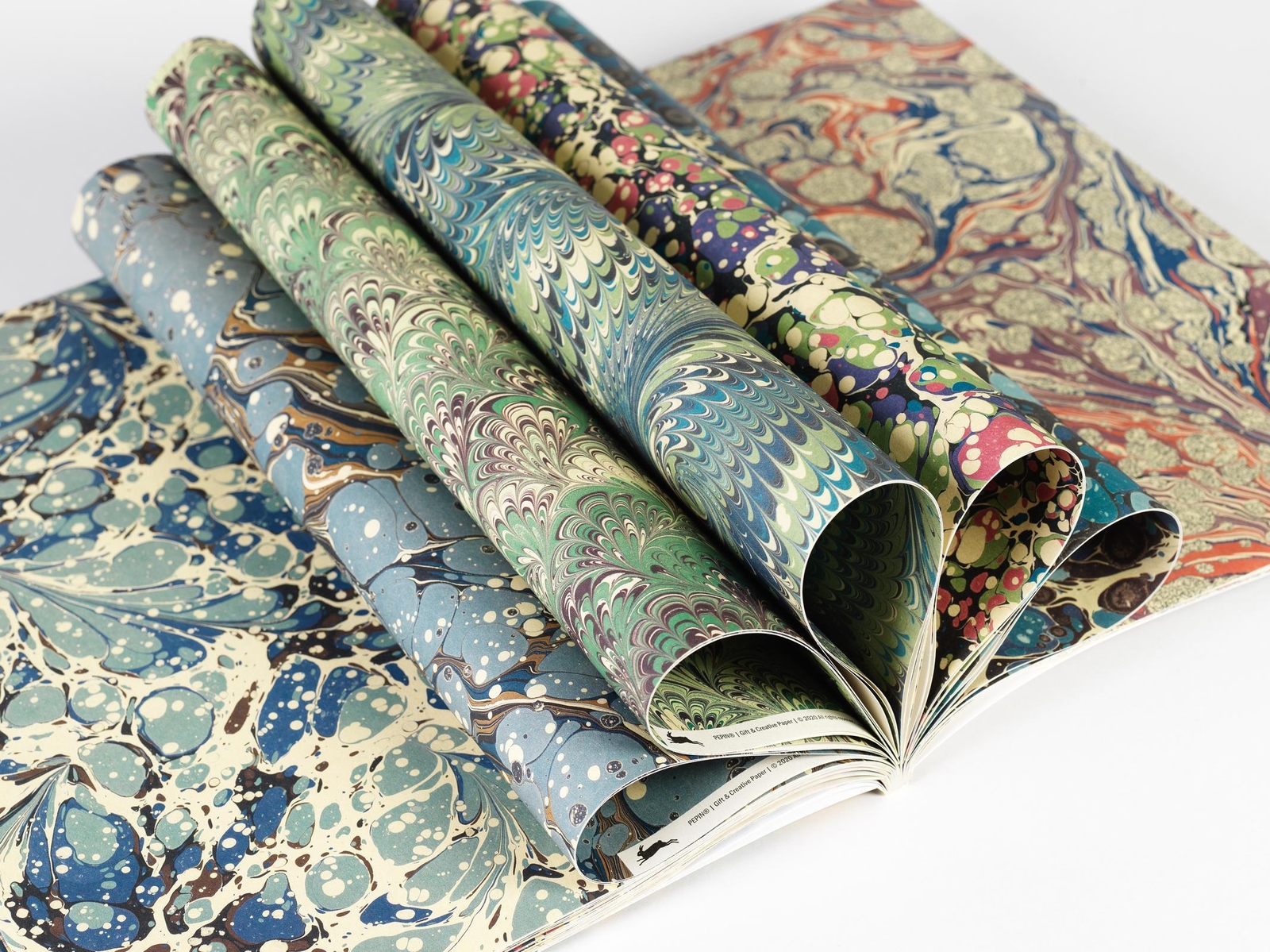 Thumbnail - Pepin Van Roojen | Marbled Paper Designs | Taschenbuch | Deutsch