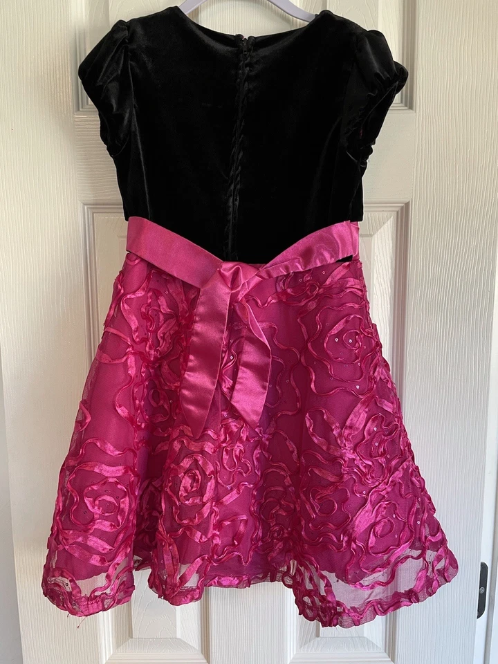 girls size 7 dressy dress pinky brand - Image 3 of 4