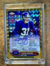 2024 Topps Composite Jason Sehorn Gold Auto Variation /50 Giants  
