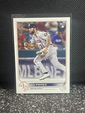 2022 Topps Update Series Jose Perez #US234 Rookie HOUSTON ASTROS Free Shipping