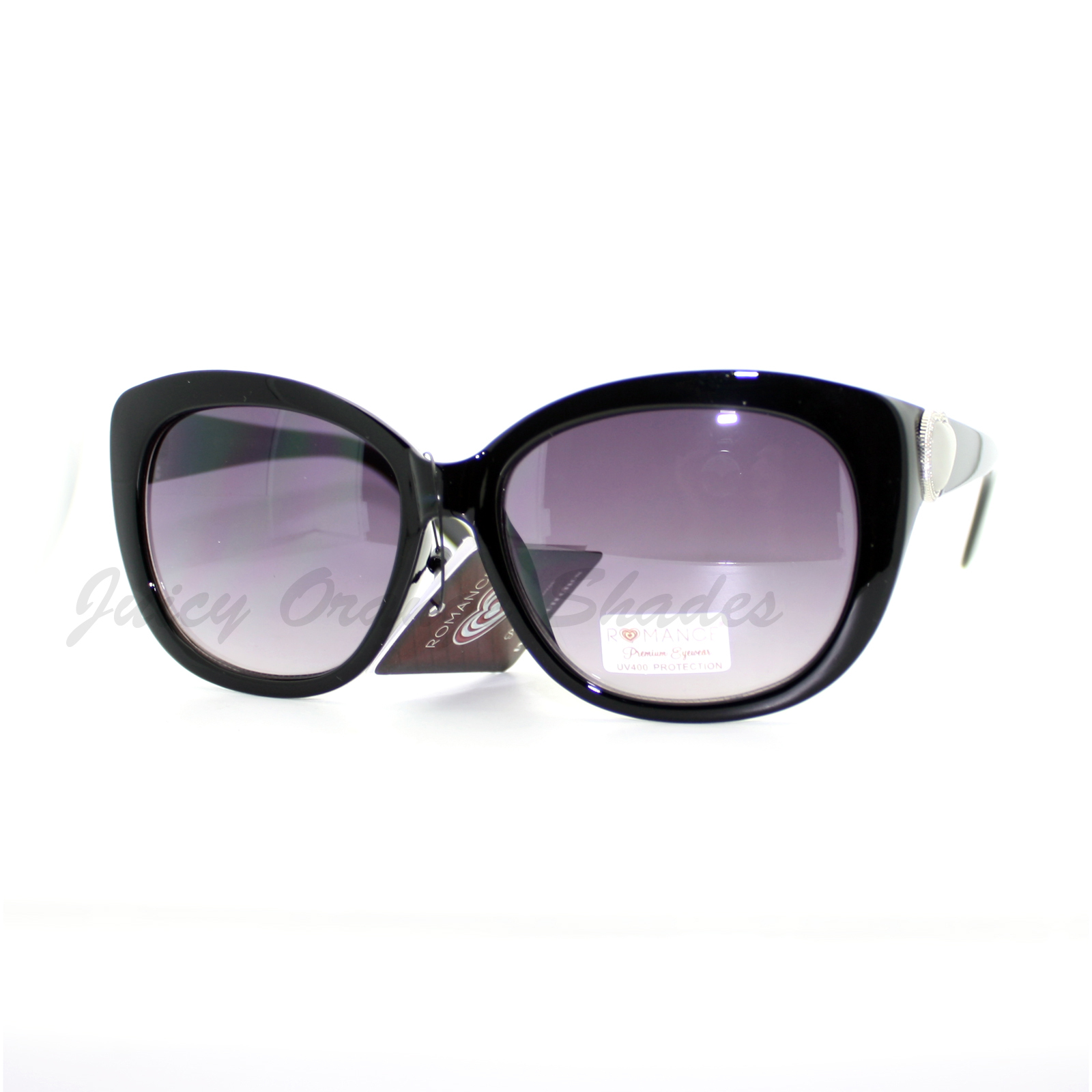 Womens Designer Fashion Sunglasses Oversize Square Butterfly Heart