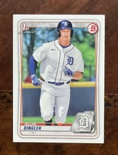 DILLON DINGLER - Tigers - 2020 Bowman Draft #BD-144   FS  QTY