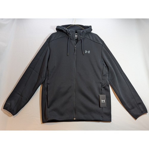 NWT Under Armour Men's UA Essential Swacket in Black size Medium - Picture 5 of 10