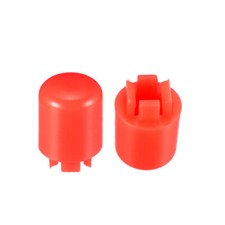 20Pcs Pushbutton Tactile Switch Caps Cover Red for 12x12x7.3mm Tact Switch