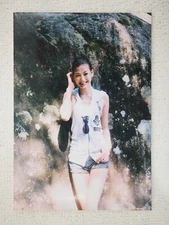 Vintage Photo1980-90s, Japanese swimsuit lady, 13731