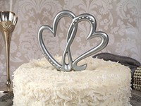 Wedding Cake Topper Centerpiece Birthday Anniversary Two Hearts Beat As One Wedding Cake Topper Centerpiece Birthday Anniversary Two Hearts Beat As One